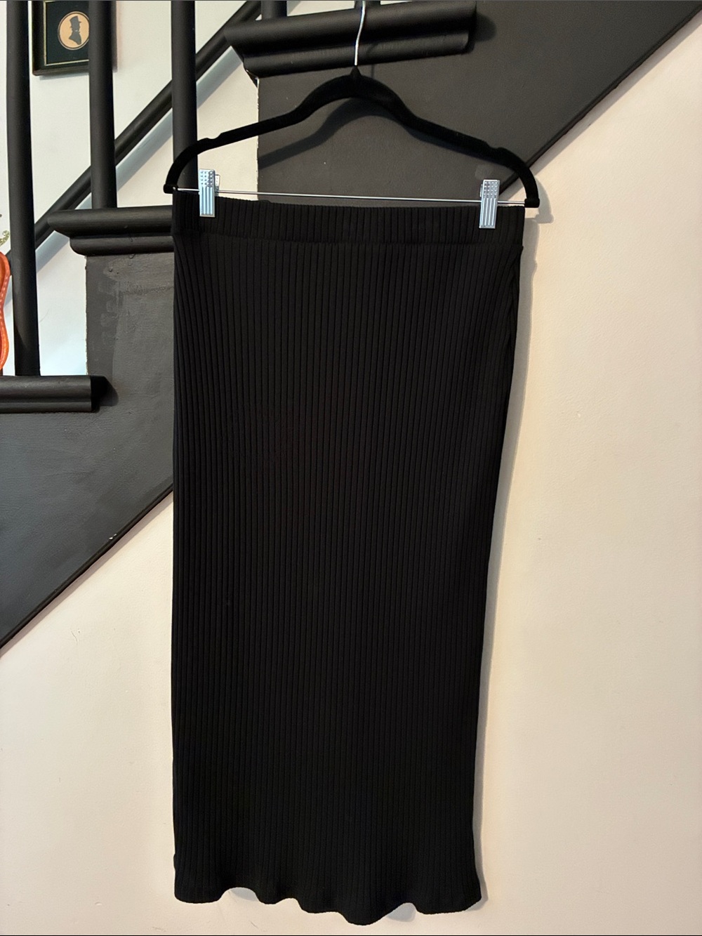 Old Navy ribbed midi skirt